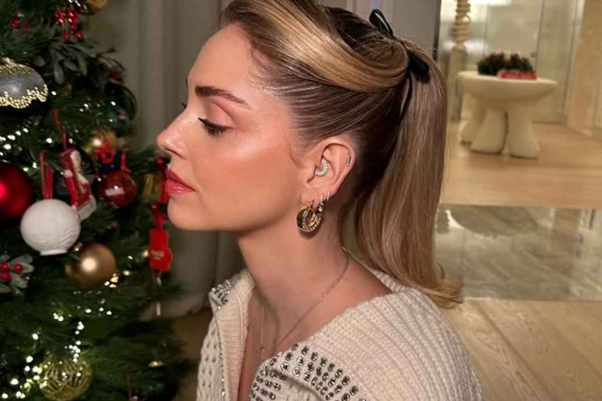 Decorazioni natalizie Chiara Ferragni 