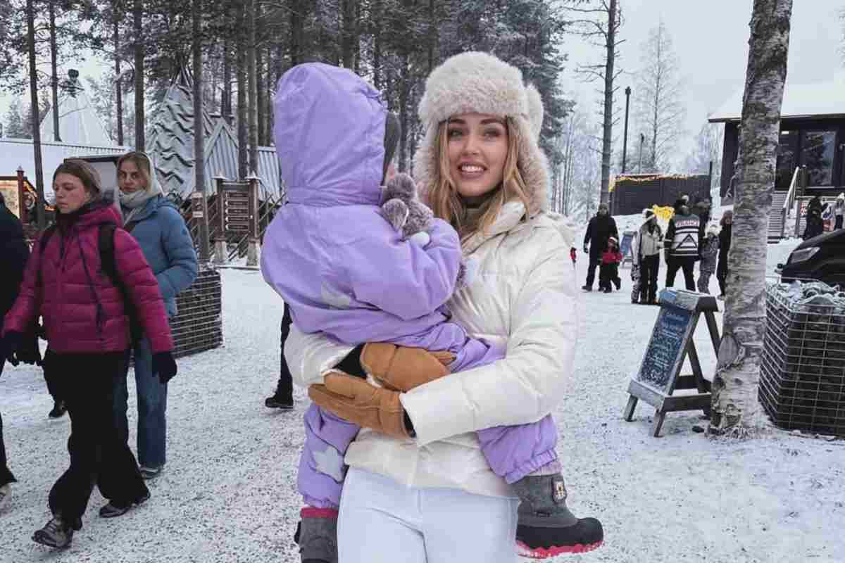 chiara ferragni in lapponia